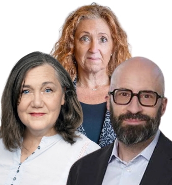 Catrin Ditz,  Alexandra Heymowska & Daniel Ejderberg